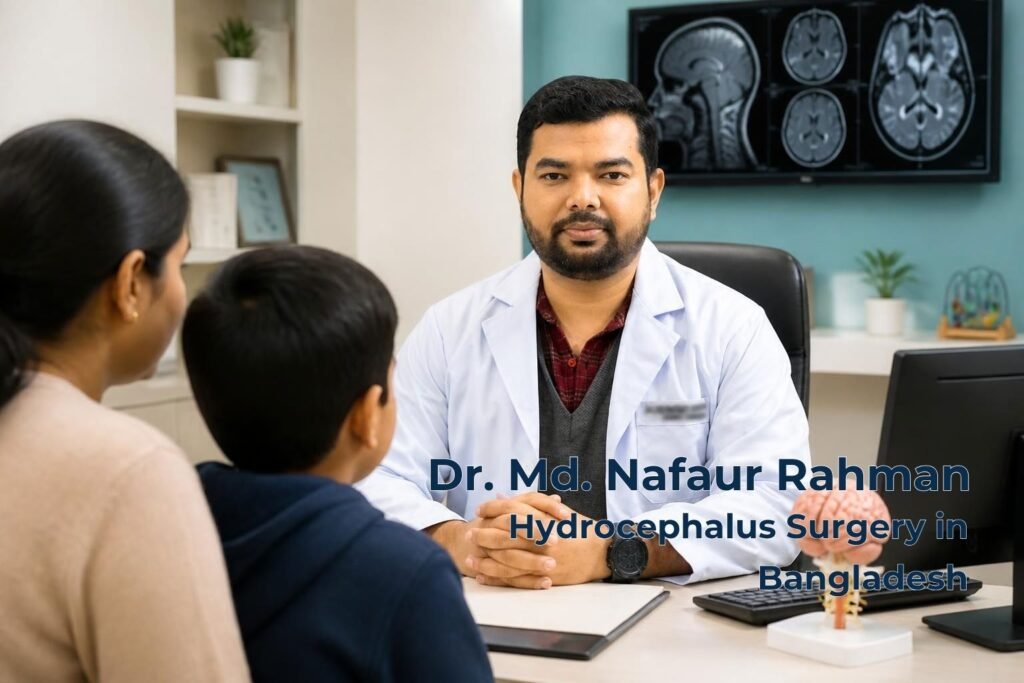 Hydrocephalus Surgery in Bangladesh consultation with a neurosurgeon